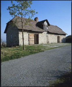 Das Toilettengebäude