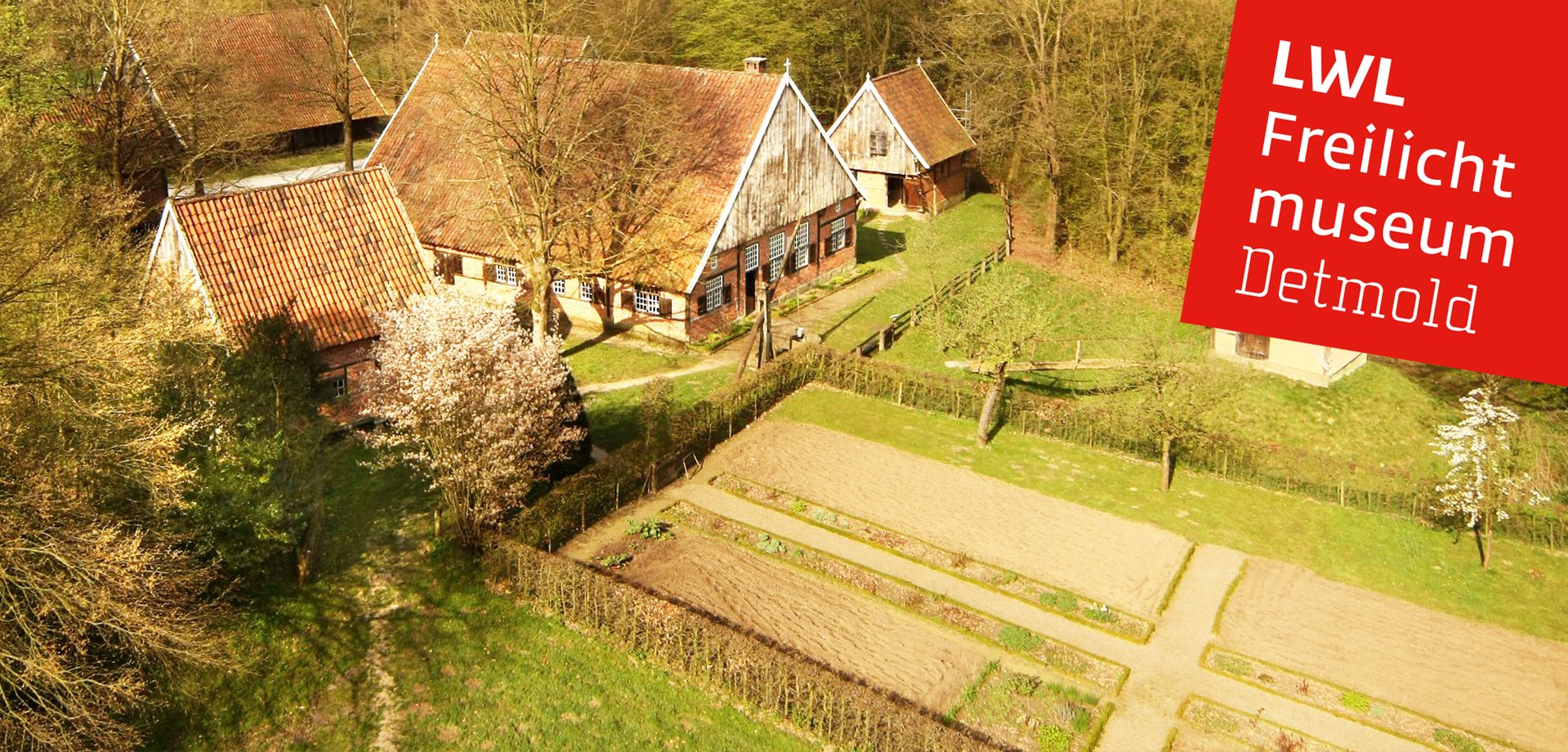 Den Westmünsterländer Hof aus der Luft