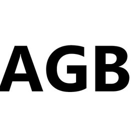 Drei Buchstaben A, G, und B