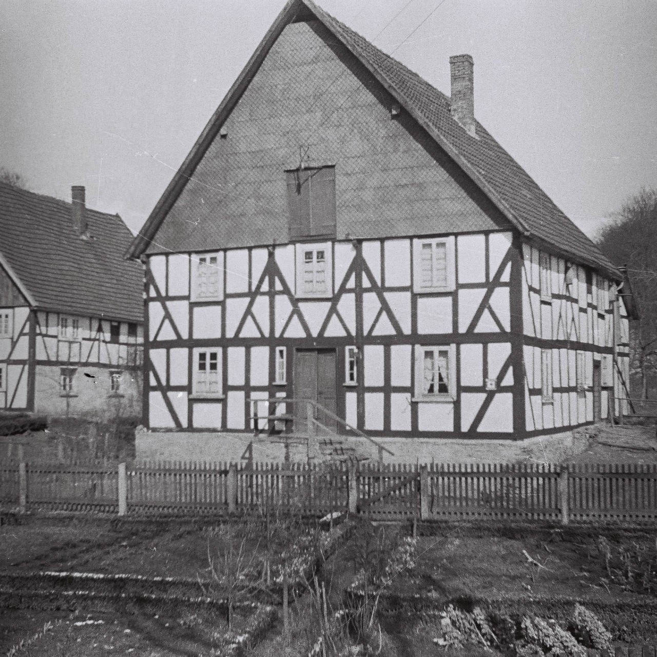 Haus Stöcker am ursprünglichen Standort in Burgholdinghausen.