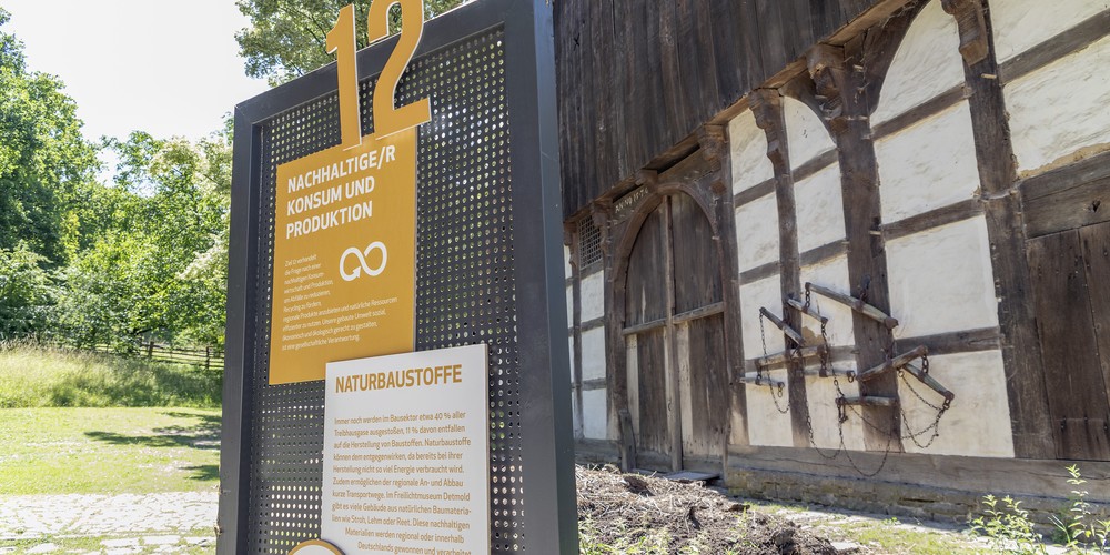 Ansicht Geländestation zwölf.